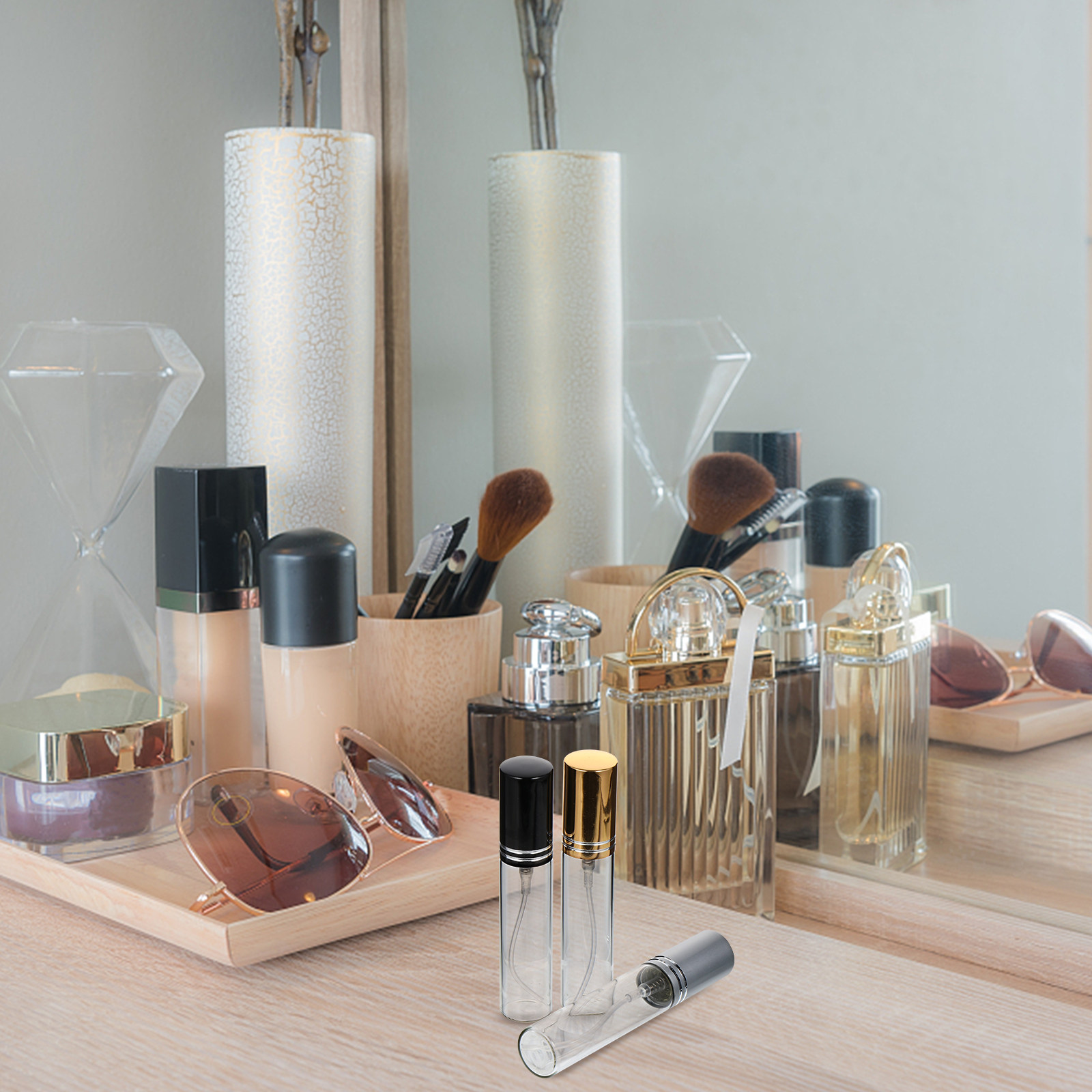 Misting Bottle Fine - 6 flacons vaporisateurs de parfum portables