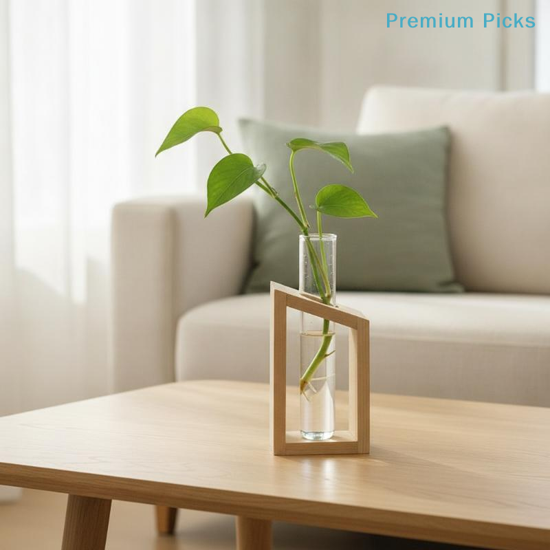 Propagation Station Vase - Vase de propagation hydroponique en verre