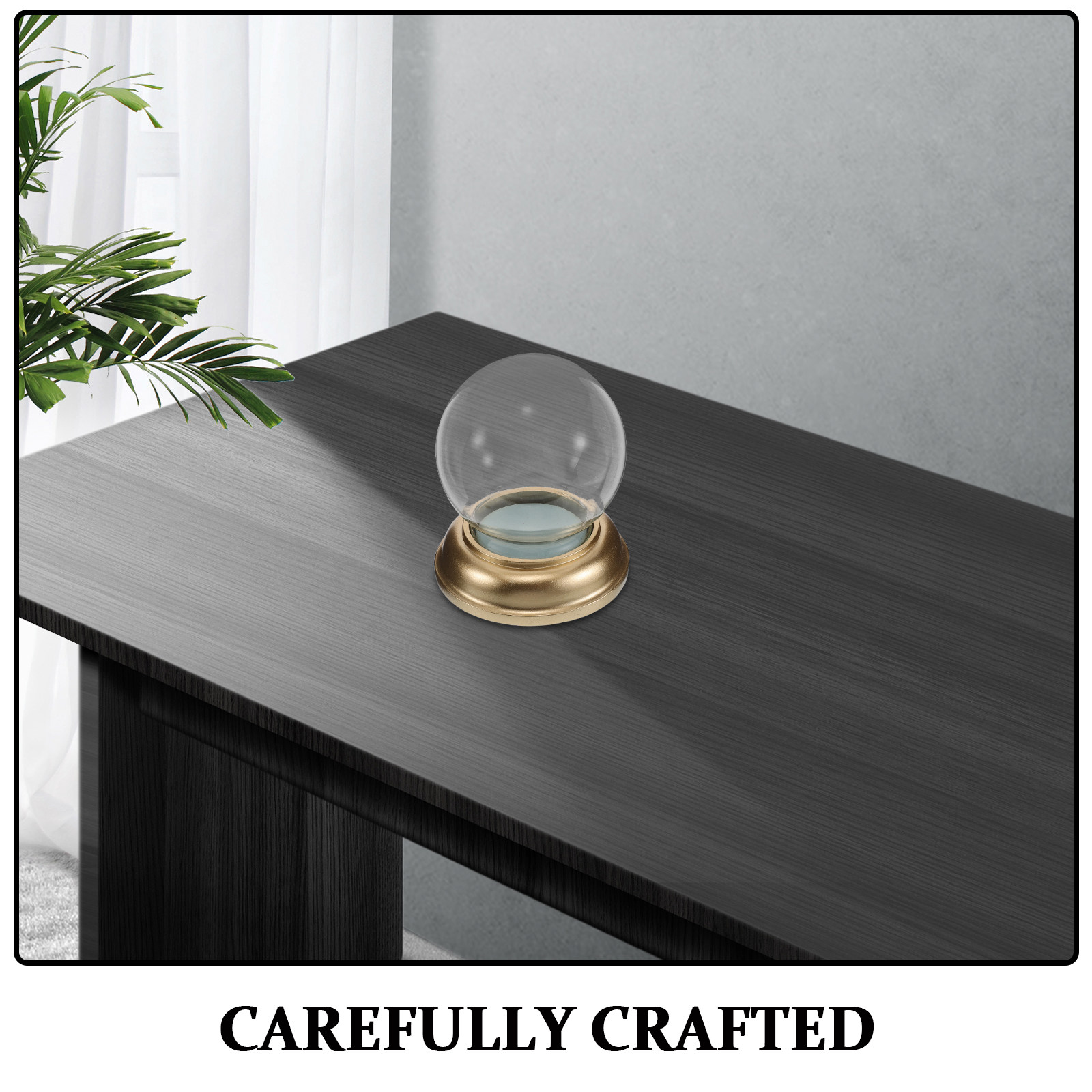 Dôme rond en verre transparent - Plastic Dome Clear avis et prix