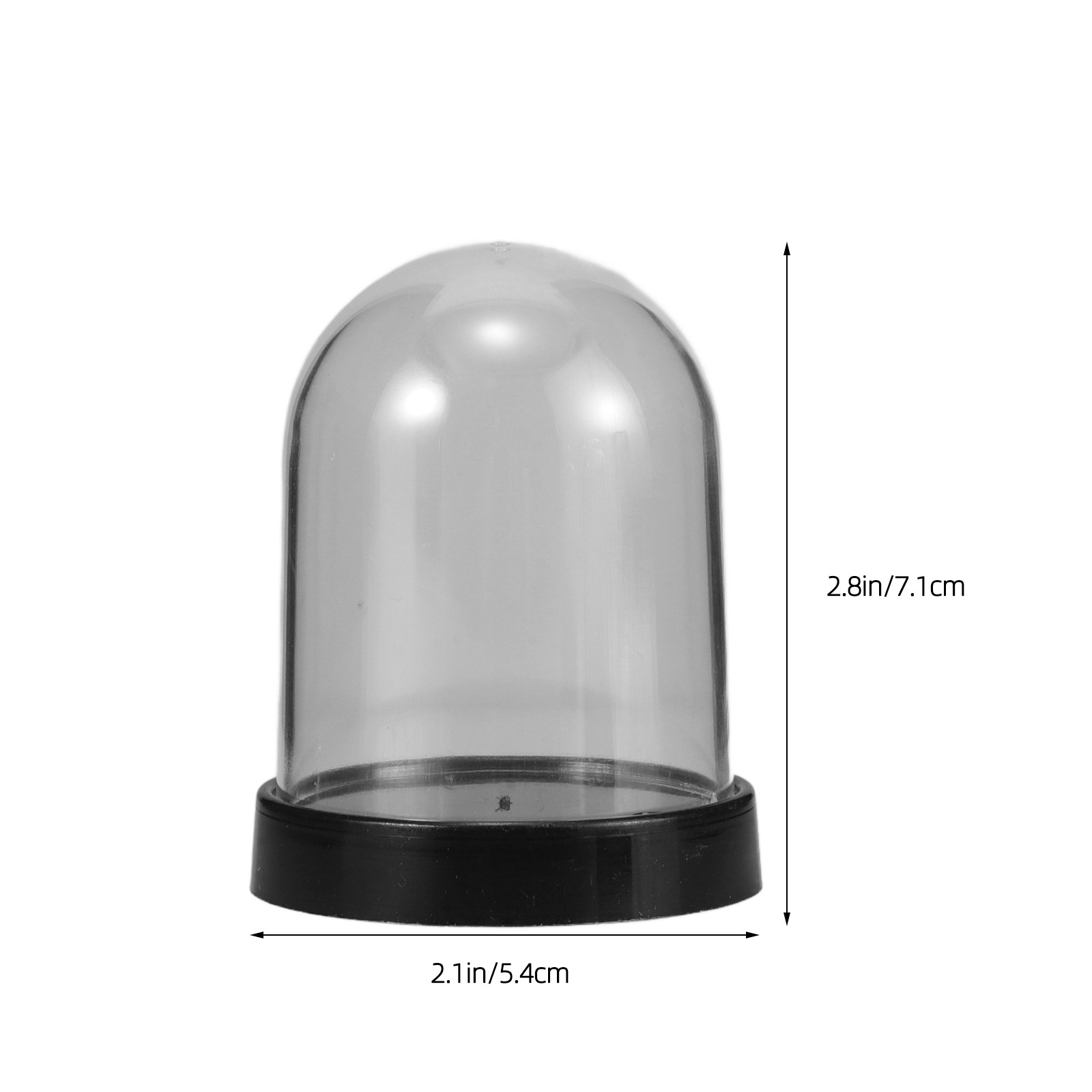 5 ensembles de présentoirs déc - Plastic Dome Clear avis et prix