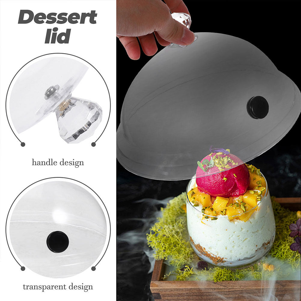 2 pièces, dôme transparent en  - Plastic Dome Clear avis et prix